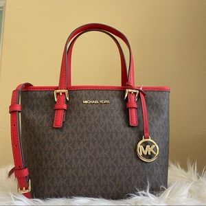 New Michael Kors xs carryall convertible tote crossbody bag